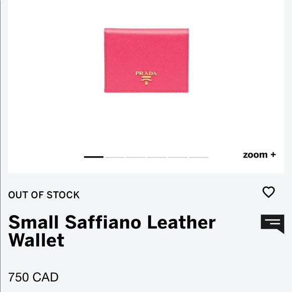 🦋Prada🦋 Saffiano Leather Wallet - Picture 16 of 16